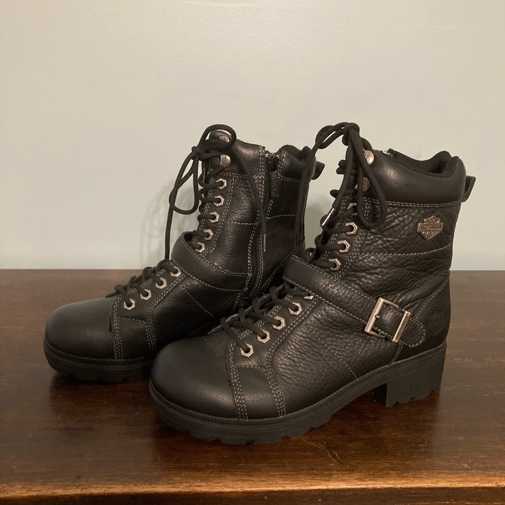 Harley-Davidson lace up boots